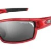 Tifosi Camrock Metallic Red Sunglasses - Smoke, AC Red & Clear Lenses