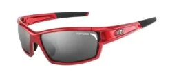 Tifosi Camrock Metallic Red Sunglasses - Smoke, AC Red & Clear Lenses
