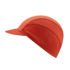 Chapeau! Lightweight Central Stripe Cap - Devon Red -KOO shop chapeau lightweight cap central stripe devon red side left copy 2