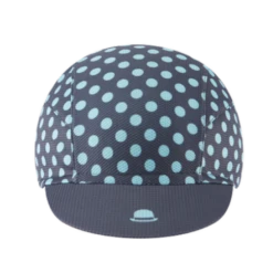 Chapeau! Lightweight Polka Dot Cap - Deep Ocean