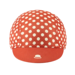 Chapeau! Lightweight Polka Dot Cap - Devon Red