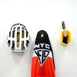 Cycloc Loop Helmet & Accessory Wall Storage - Yellow