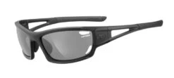 Tifosi Dolomite 2.0 Matte Black Sunglasses - Smoke, AC Red & Clear Lenses