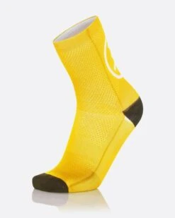 MB Wear Fun Smile Sock - Yellow