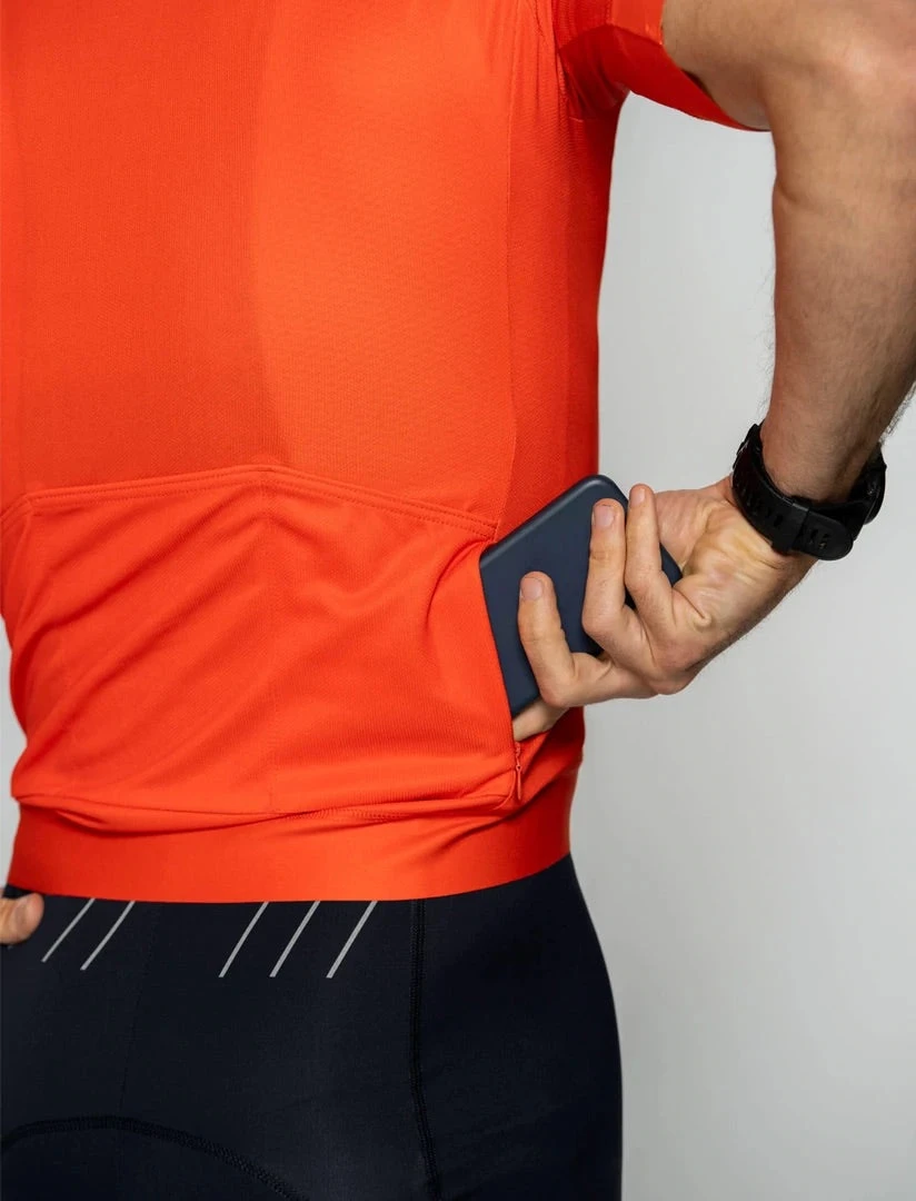 CHPT3 Most Days Performance Jersey - Fire Red 5 CHPT3 Most Days Performance Jersey - Fire Red - Image 3