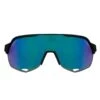 Bloovs Mortirolo Sunglasses - Matt Black/Green
