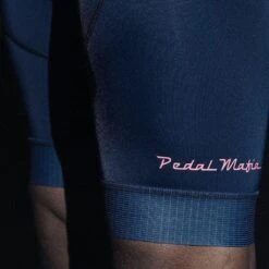 Pedal Mafia Tech Bibshort - Navy Pink
