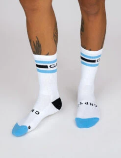 CHPT3 X Garmin Tube Socks - White/Blue