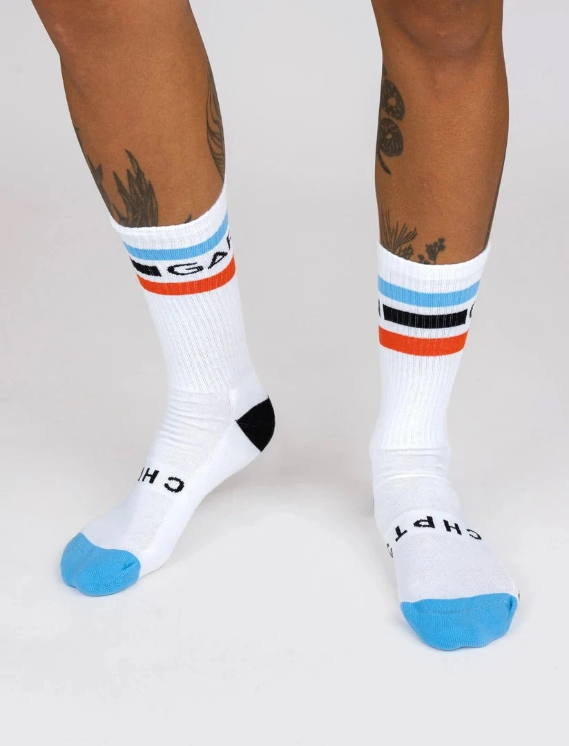 CHPT3 X Garmin Tube Socks -White/Red 5 CHPT3 X Garmin Tube Socks -White/Red - Image 3
