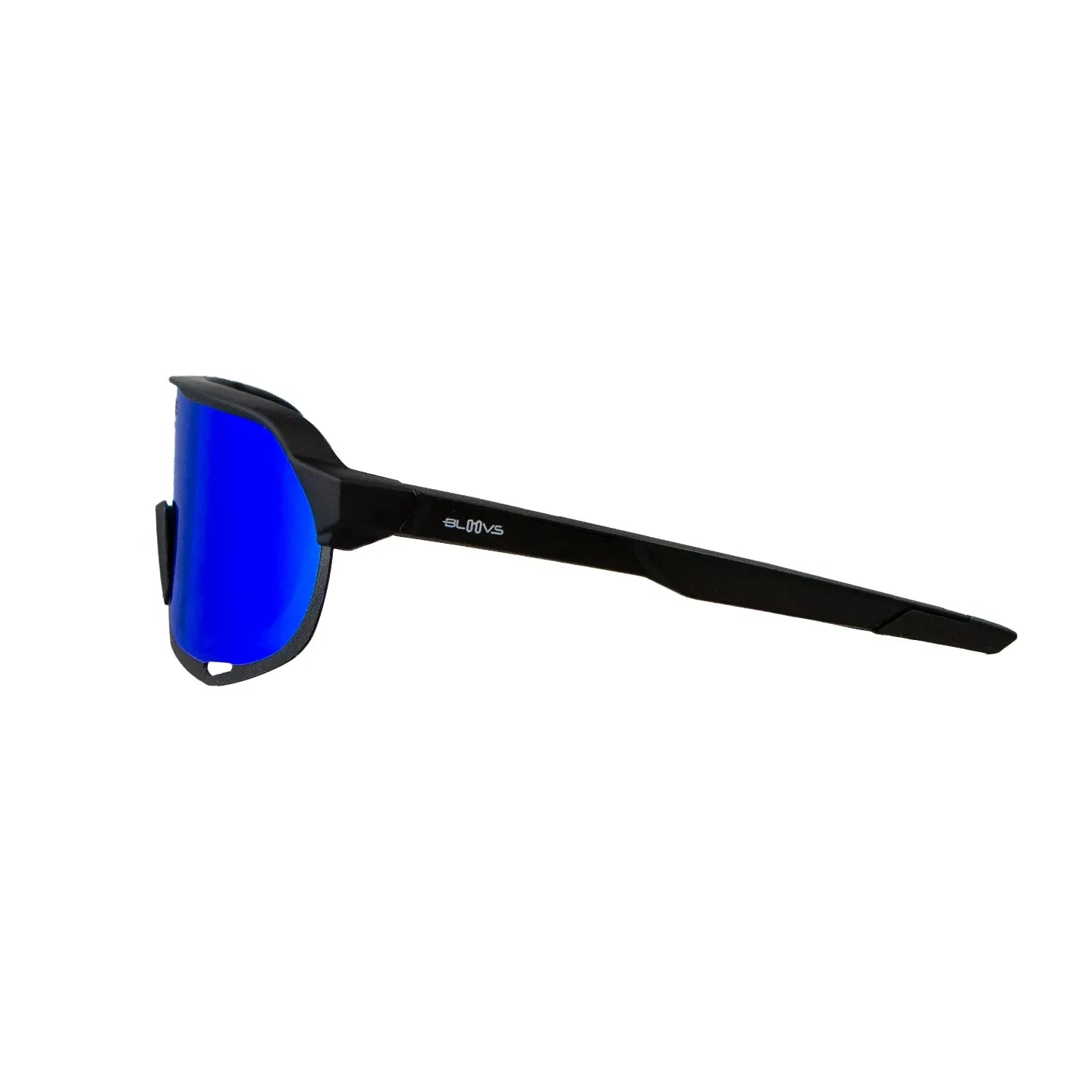 Bloovs Mortirolo Sunglasses - Matt Black/Green 5 Bloovs Mortirolo Sunglasses - Matt Black/Green - Image 3