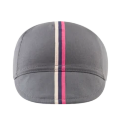 Chapeau! 3 Stripe Cotton Cap - Flint Grey