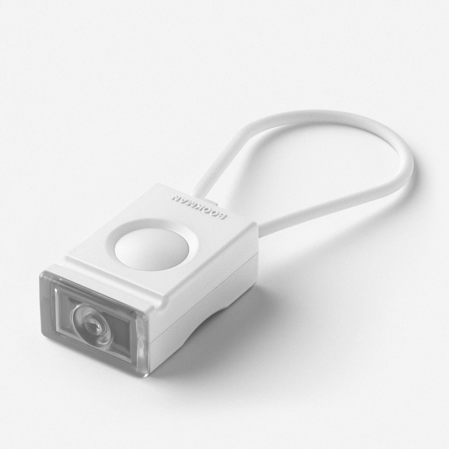 Bookman Block Front Light - White 3 Bookman Block Front Light - White