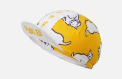 PEdALED Japanese Bandana Cap - Cat Ochre