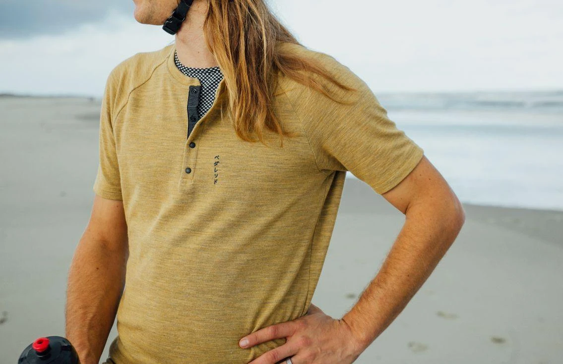 PEdALEd Jary Merino Jersey - Mustard 7 PEdALEd Jary Merino Jersey - Mustard - Image 5