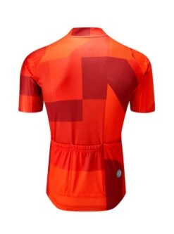 Chapeau! Club Pro Pattern Jersey - Devon Red -KOO shop kaos sepeda chapeau club pro pattern devon red spinwarriors