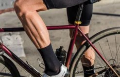 PEdALED Mirai Lighweight Cycling Socks - Black 13 PEdALED Mirai Lighweight Cycling Socks - Black -KOO shop men cycling socks logo black mirai in action pedaled