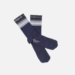PEdALED Hikari Reflective Socks One Stripe - Blue