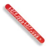 Concept Speed (CSPD) Aluminium Slap Band - Red/White -KOO shop red 1800x1800 jpg