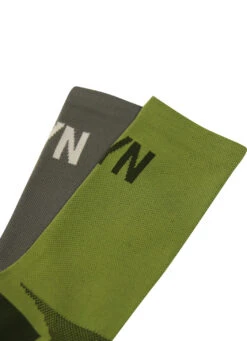 Alternative view of Biehler Syndicate Socks - Olive