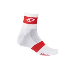 Giro Comp Racer Socks - White/Bright Red