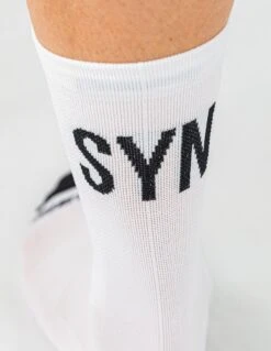 Biehler Syndicate Socks - White -KOO shop web 0101