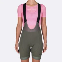 Pedal Mafia Tech Women Bibshort - Olive
