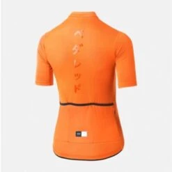 PEdALED Mirai Lightweight Women Jersey - Orange -KOO shop women cycling jersey orange back mirai pedaled 1