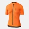 PEdALED Mirai Lightweight Women Jersey - Orange -KOO shop women cycling jersey orange front mirai pedaled 1