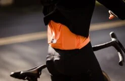 PEdALED Mirai Lightweight Women Jersey - Orange -KOO shop women jersey cycling back pocket orange mirai pedaled