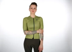 Biehler Signature Women Jersey - Avocado -KOO shop women sig avo ss set4