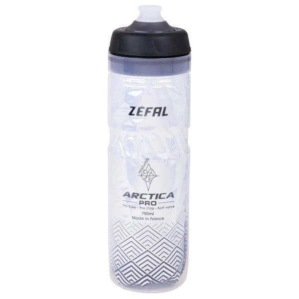 Zefal Arctica Pro 75 Bottle - Silver Black 3 Zefal Arctica Pro 75 Bottle - Silver Black